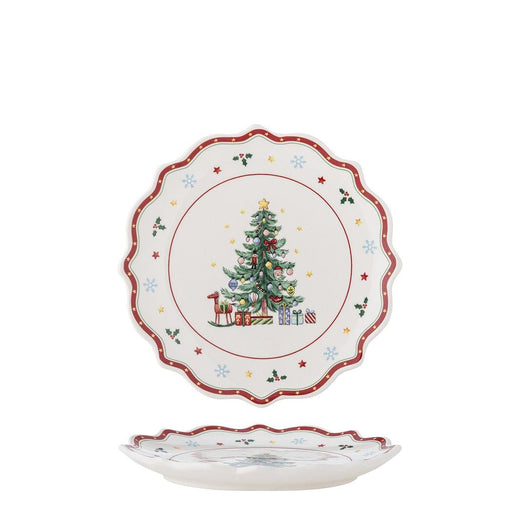 Bloomingville - Naive Tallerken, Rød, Keramik 82061240 - Red