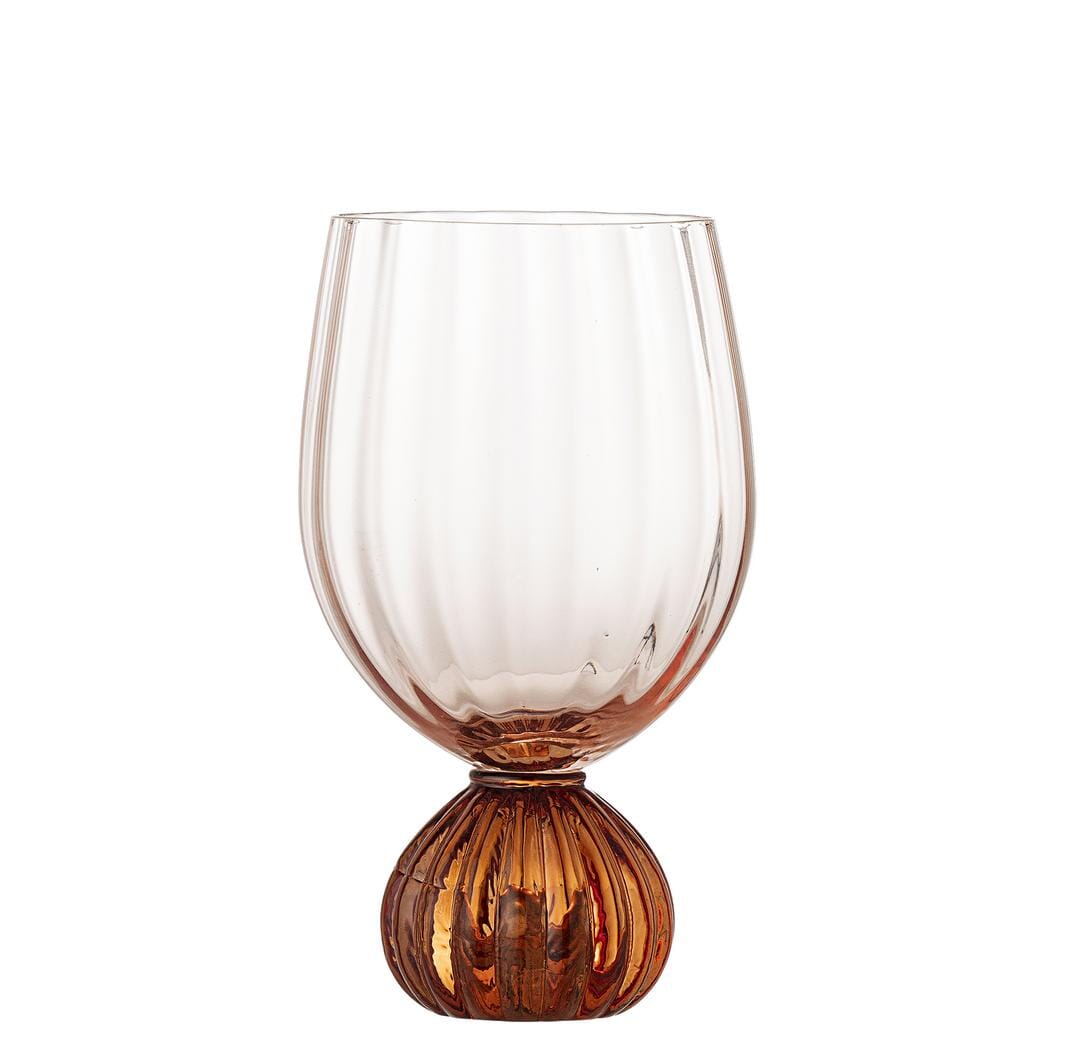 Bloomingville - Taurin Vinglas, Rosa, Glas 82072786 - Rose