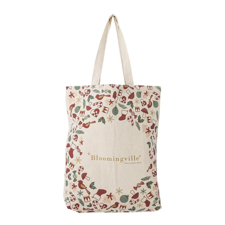 Bloomingville - Yule Mulepose, Rød, Bomuld 82063091 - Red