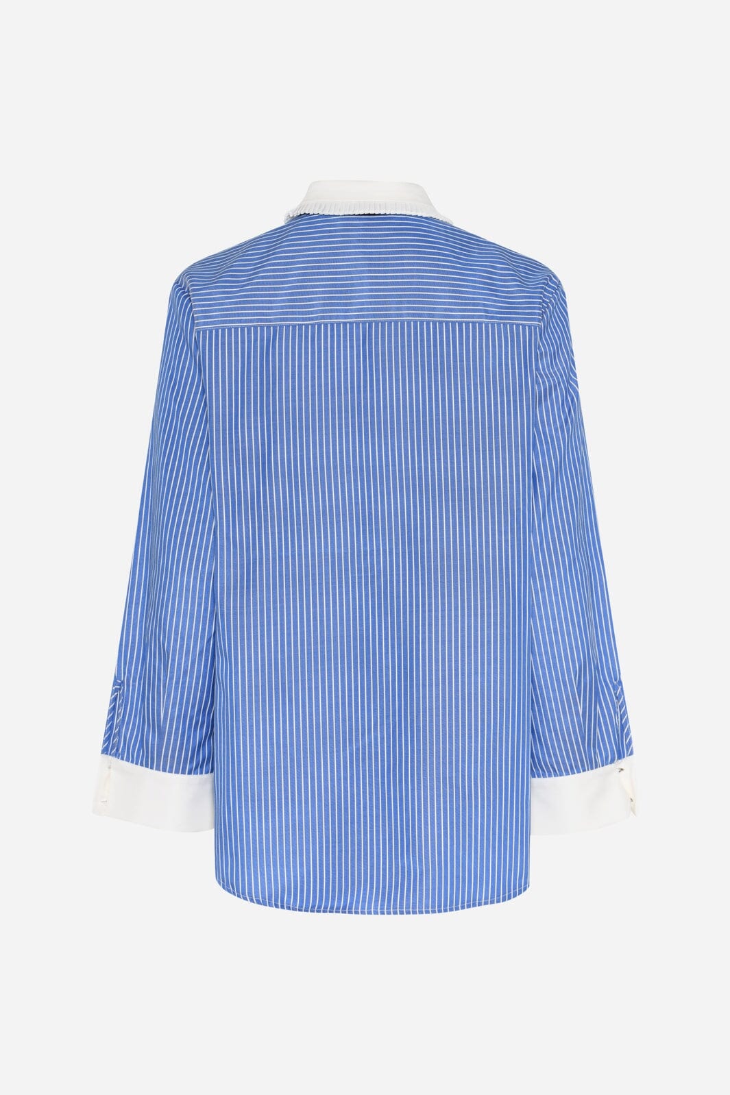 Bruuns Bazaar - Borassusbbziana Shirt BBW4872 - Dark Blue Stripe