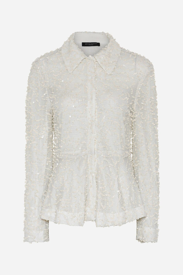 Bruuns Bazaar - Caryumbbstella Shirt BBW5307 - Snow White