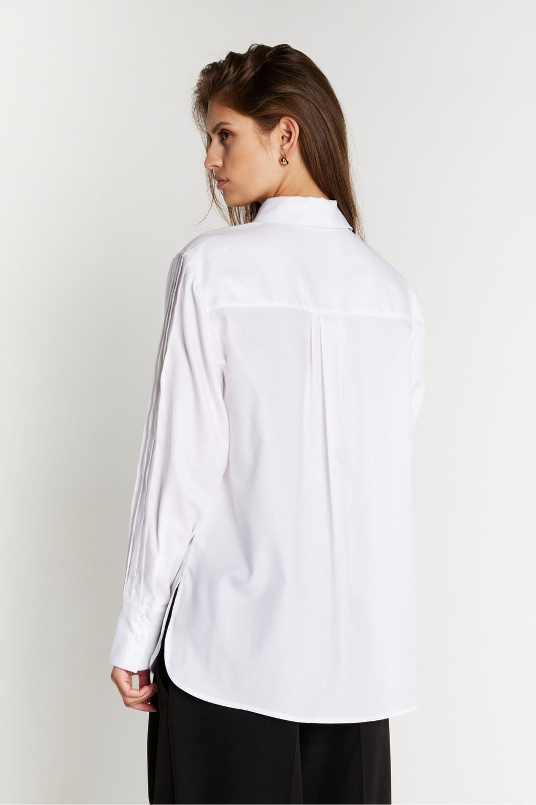 Bruuns Bazaar - Cotonibbgela Shirt BBW5149 - White
