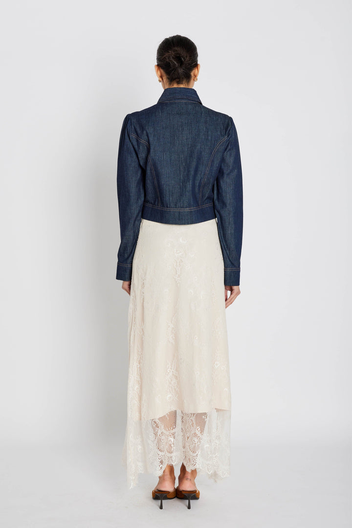 Bruuns Bazaar - Juaniabbina Skirt BBW4871 - White Sand Nederdele 