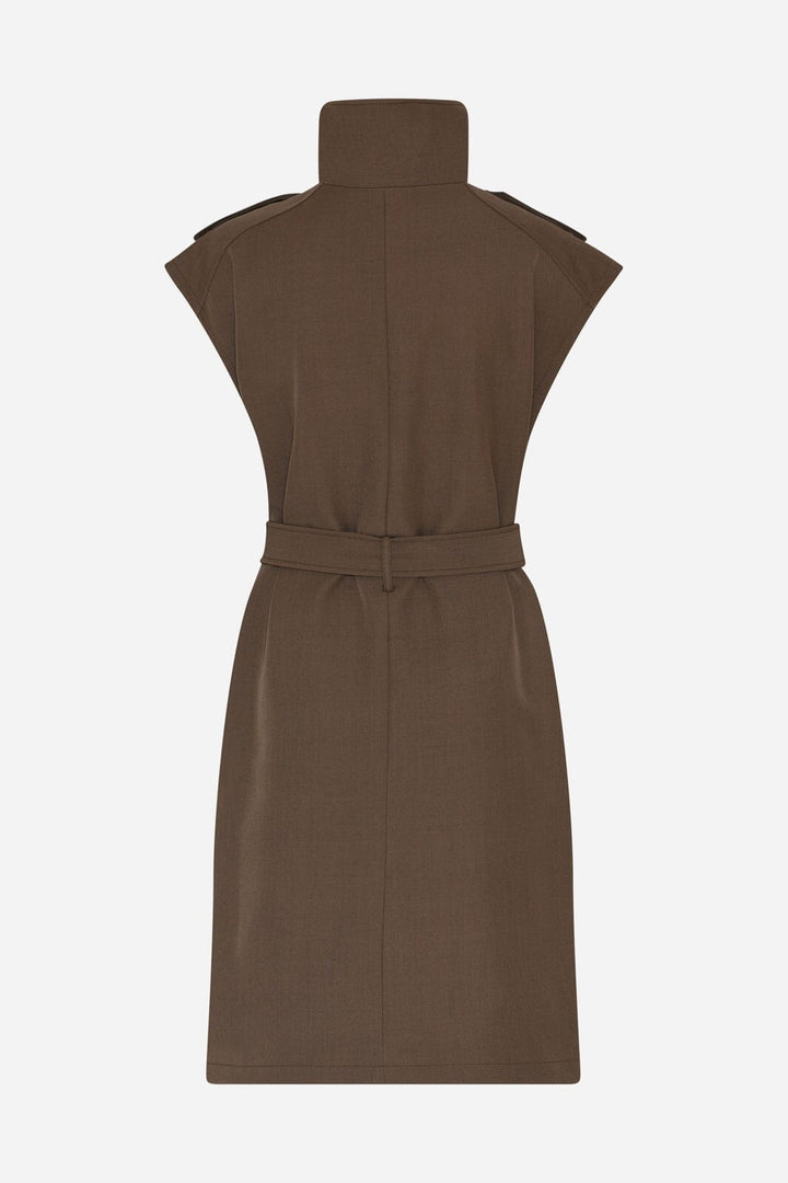 Bruuns Bazaar - Medemiabblitaya Dress BBW5331 - Earth Brown