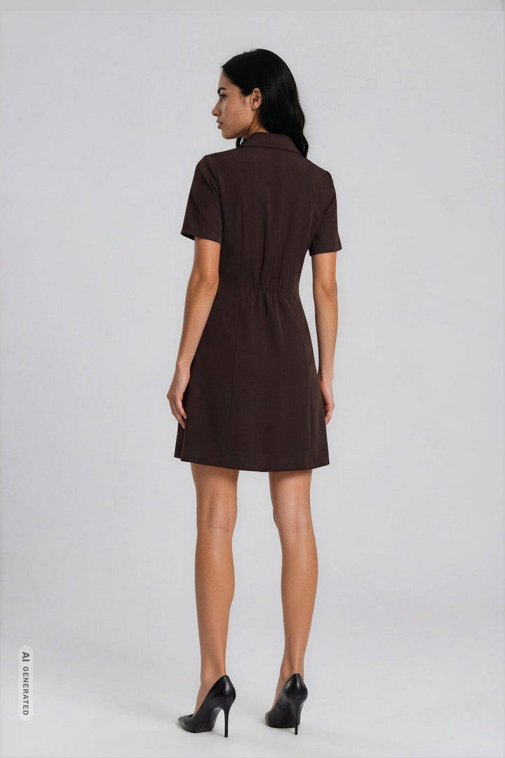 Bruuns Bazaar - Rubysusbbzendia Dress BBW5204 - Dark Brown