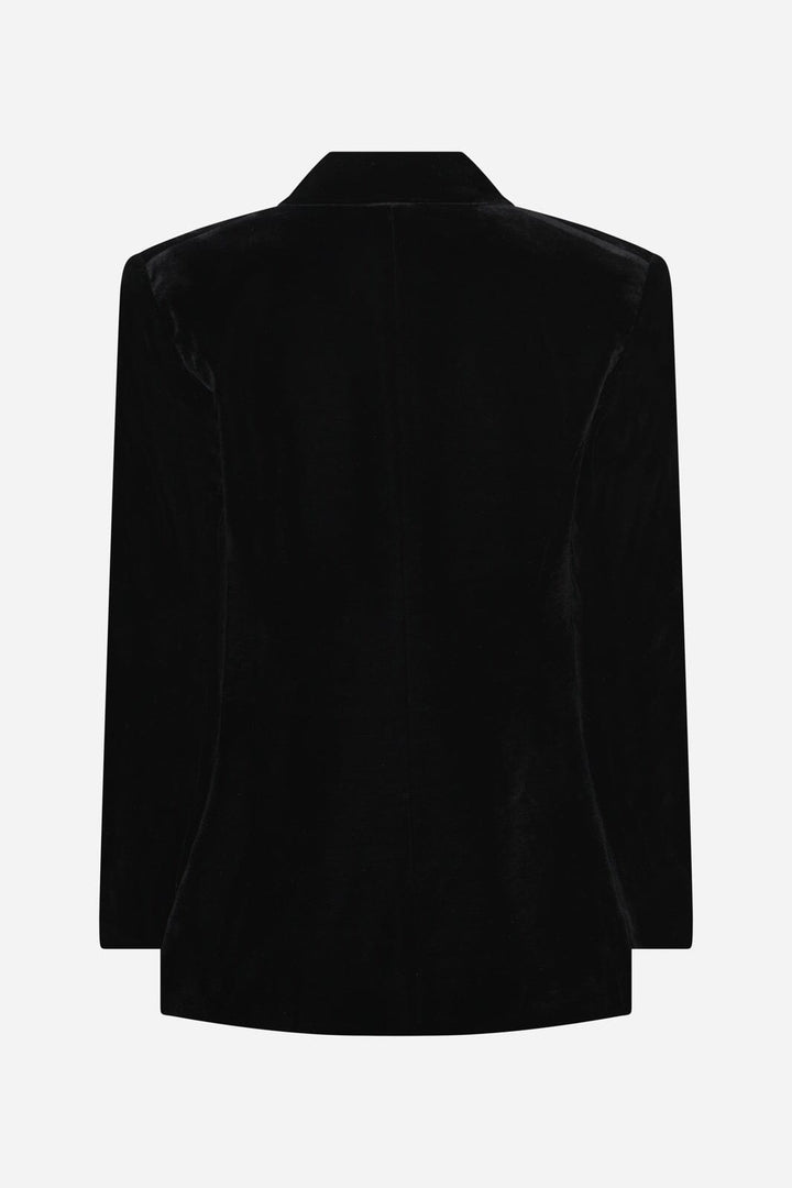 Bruuns Bazaar - Velvetbbtuxi Blazer BBW5320 - Black