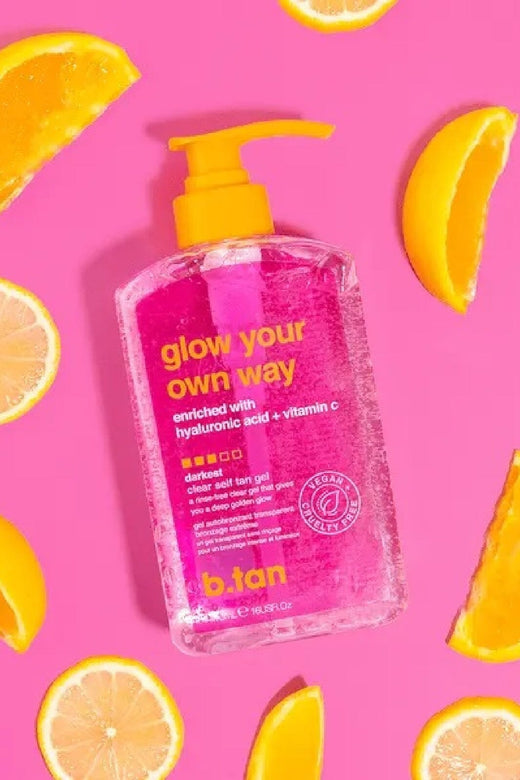 B.tan - Glow Your Own Way - Clear Tanning Gel Selvbruner 