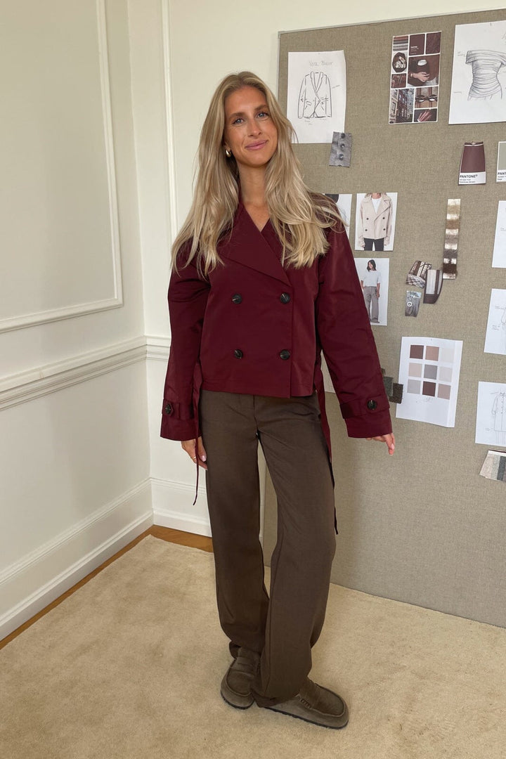 BYIC - Almaic Trenchcoat A2319 - Bordeaux