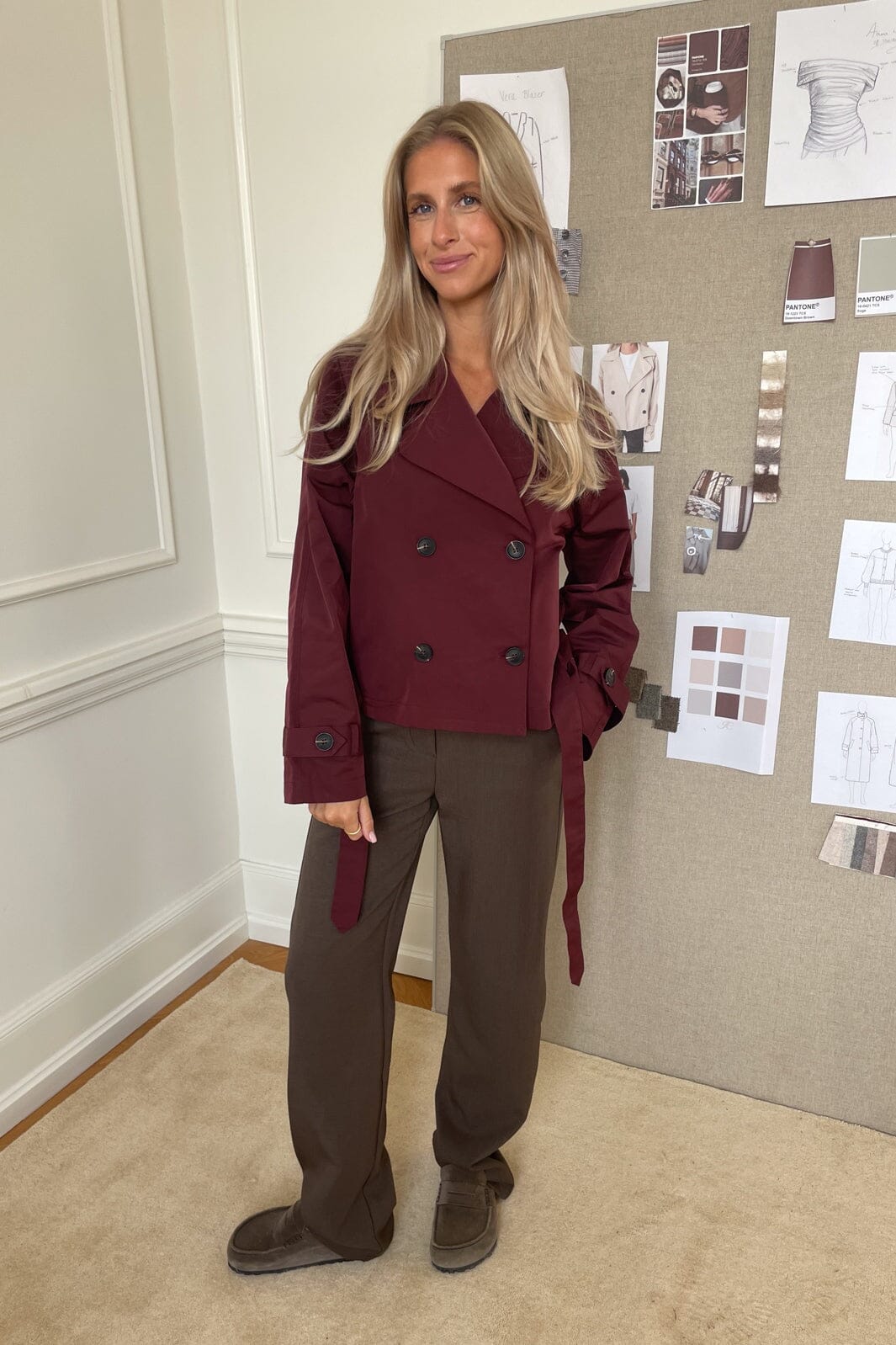 BYIC - Almaic Trenchcoat A2319 - Bordeaux