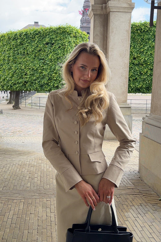 BYIC - Cilleic Blazer Shirt A25350 - Beige Skjorter 