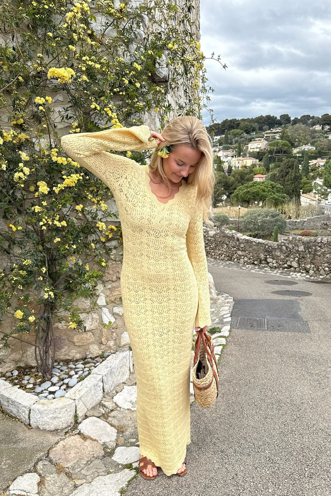 BYIC - Dagmaric Maxi Dress 1217 - Yellow Kjoler 