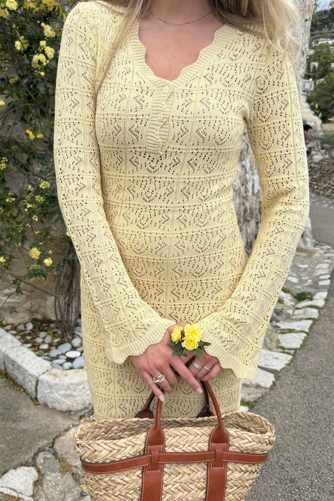 BYIC - Dagmaric Maxi Dress 1217 - Yellow Kjoler 
