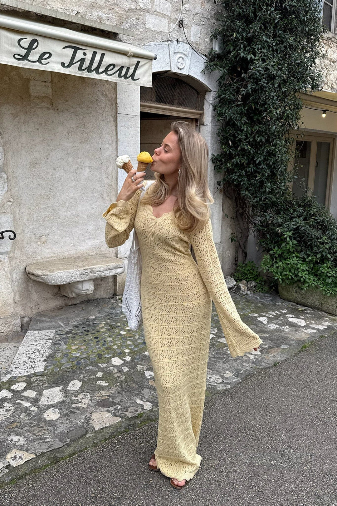 BYIC - Dagmaric Maxi Dress 1217 - Yellow Kjoler 