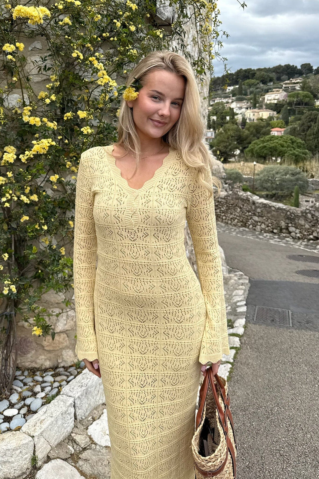 BYIC - Dagmaric Maxi Dress 1217 - Yellow Kjoler 