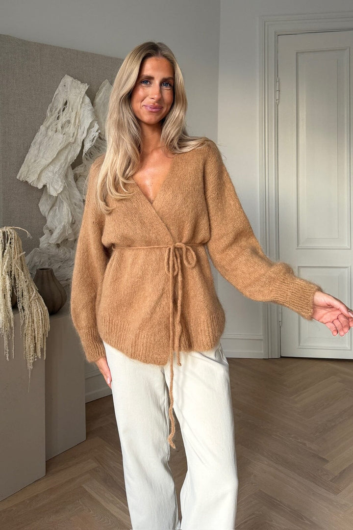 BYIC - Idaic Wrap Cardigan 85119 - Camel