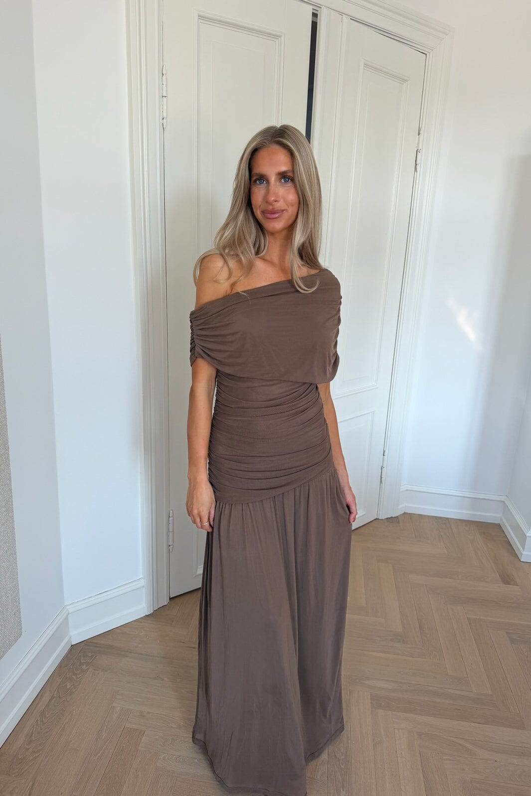 BYIC - Juneic Mesh Dress A25379 - Dark Brown