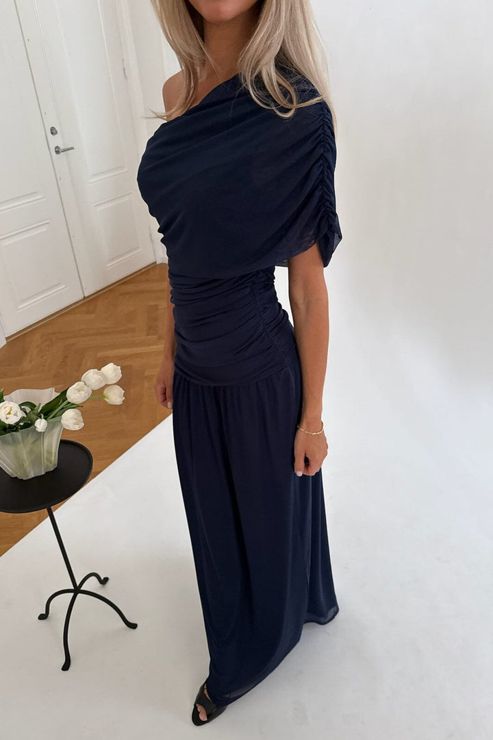 BYIC - Juneic Mesh Dress A25379 - Navy
