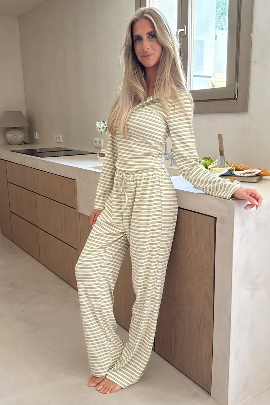 BYIC - Livaic Polo A23982 - Yellow Stripes
