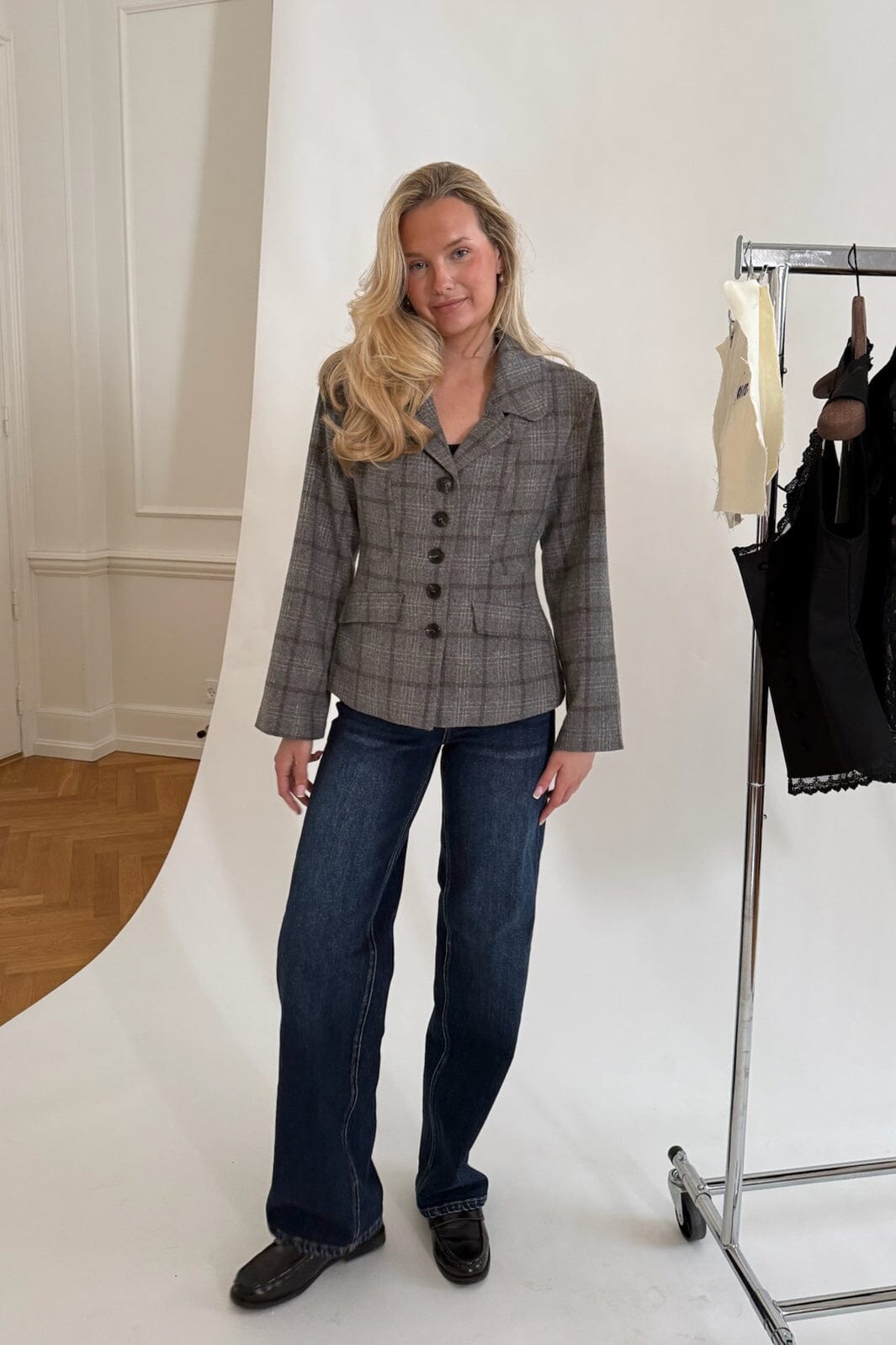 BYIC - Stineic Blazer A23859 - Grey Checks