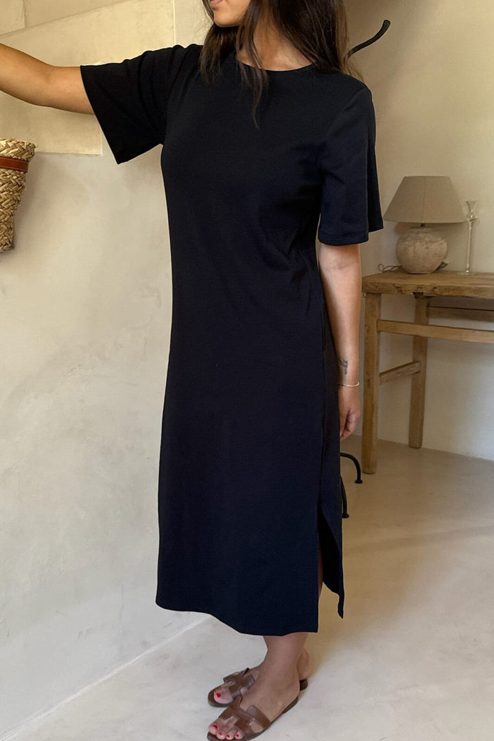 BYIC - Theaic Tshirt Dress A23942 - Black