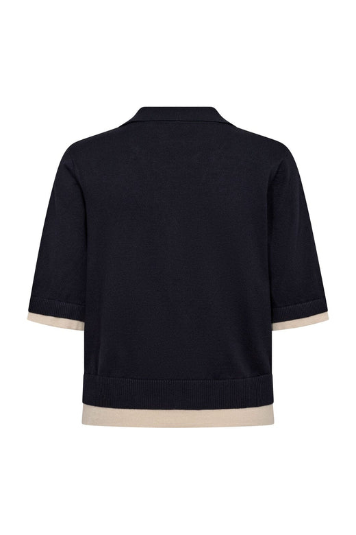 Co´Couture - 42019 Luecc Crop Cardigan 503863 - 00003 - Navy