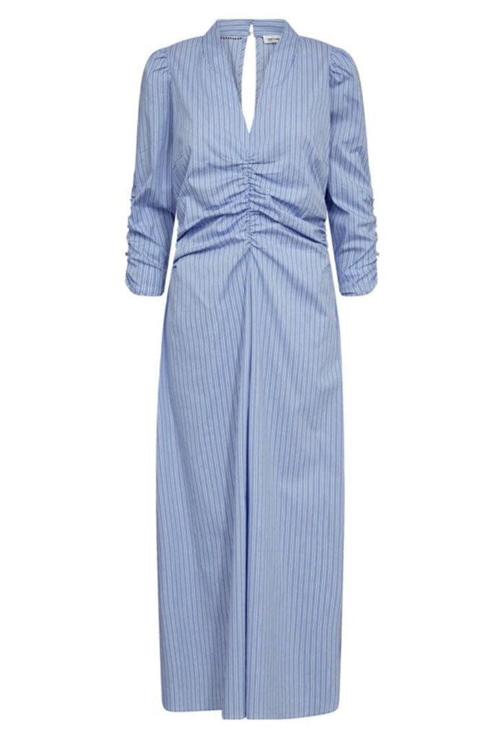 Co´Couture - Agliacc Stripe Dress 46046 - 23 - Pale Blue
