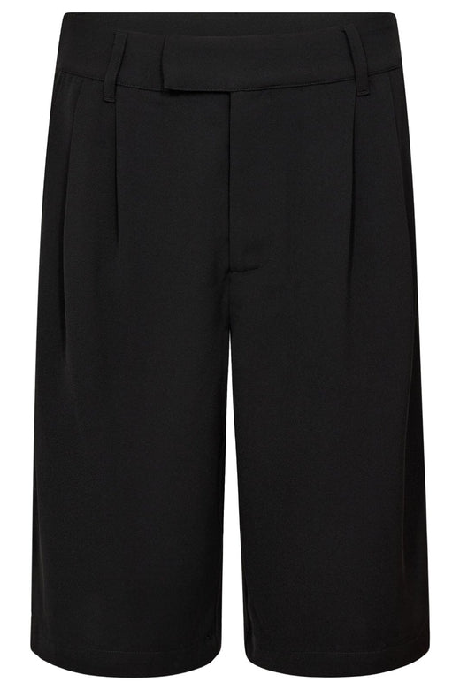 Co´Couture - Aminacc Pleat Bermuda 31454 - 96 - Black