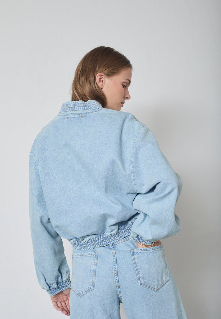 Co´Couture - Aronacc Bomber 40038 - 23 - Pale Blue Jakker 