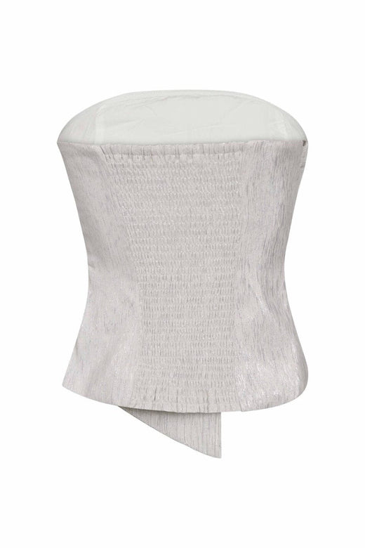 Co´Couture - Biacc Knot Tube Top 45191 - 930 - Silver