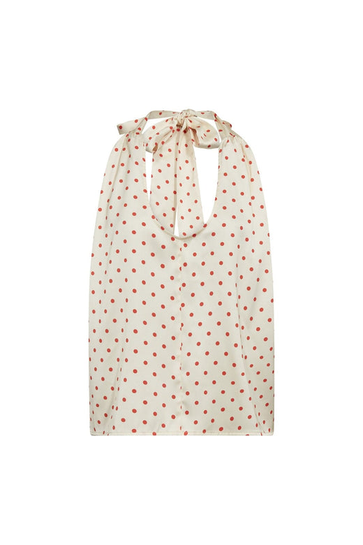 Co´Couture - Cambriacc Dot Top 45126 - 11 - Off White