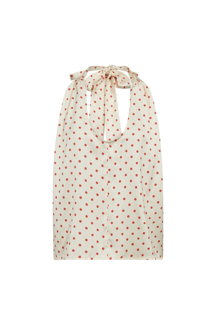 Co´Couture - Cambriacc Dot Top 45126 - 11 - Off White