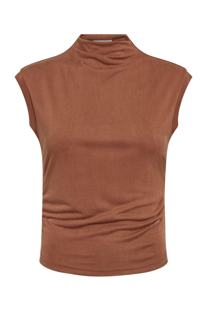 Co´Couture - Camillacc Tee 33164 - 35 - Suntan