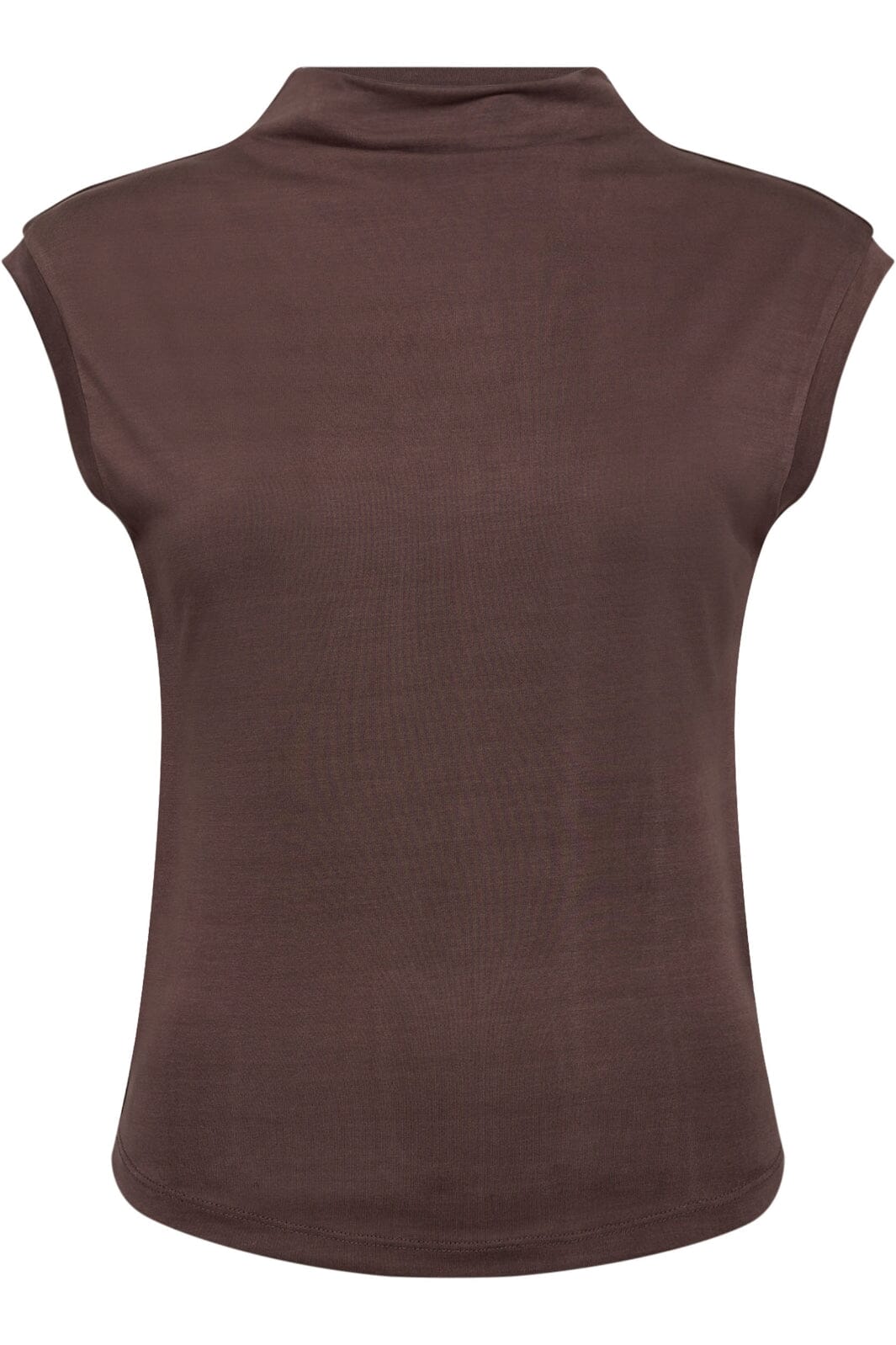 Co´Couture - Camillacc Tee 33164 - 83 - Mocca