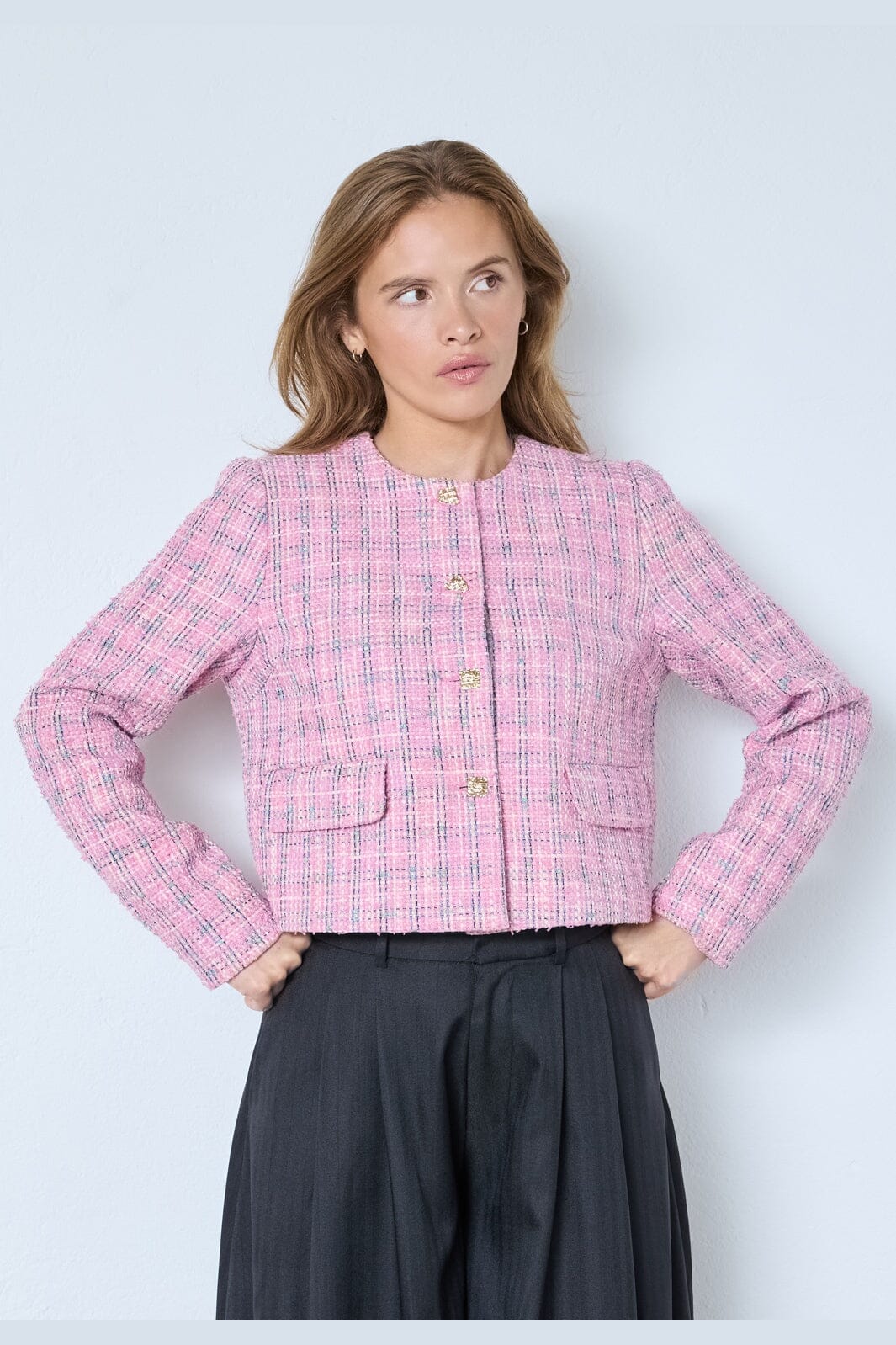 Co´Couture - Cammiecc Boucle Jacket 40011 - 43 - Candyfloss