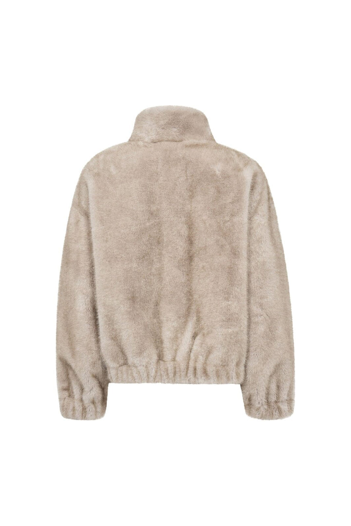 Co´Couture - Casiocc Teddy Jacket 500161 - 65004 - Light Grey