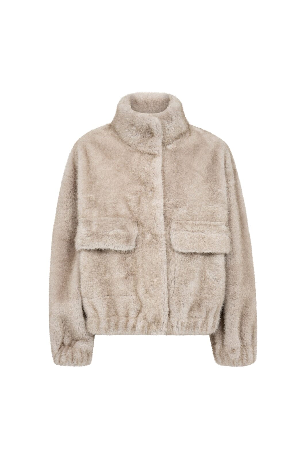 Co´Couture - Casiocc Teddy Jacket 500161 - 65004 - Light Grey