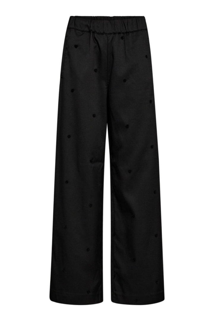 Co´Couture - Clovercc Dot Pants 31600 - 96 - Black
