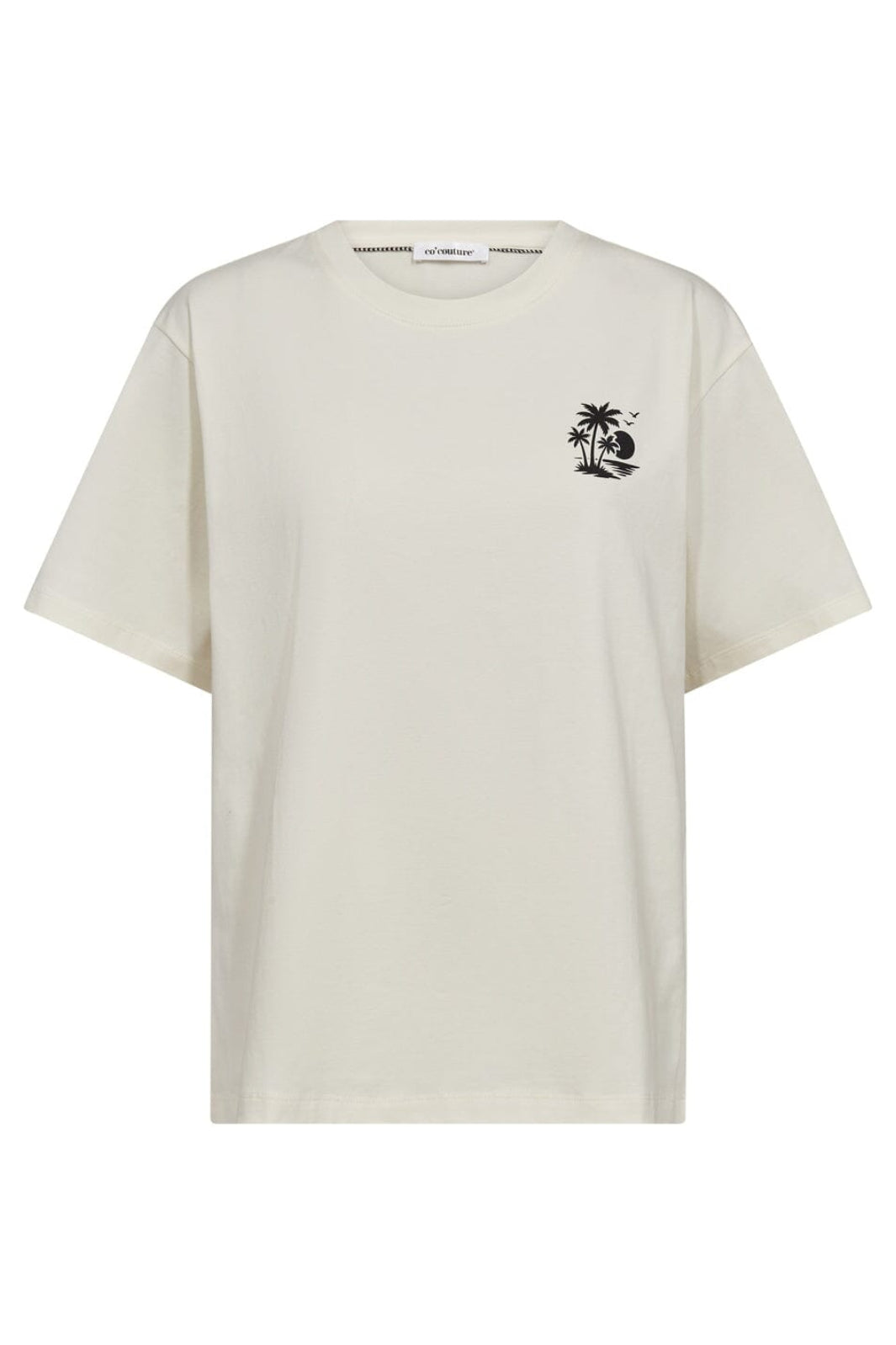 Co´Couture - Coco Beachcc Box Tee 43022 - 5 - Pearl