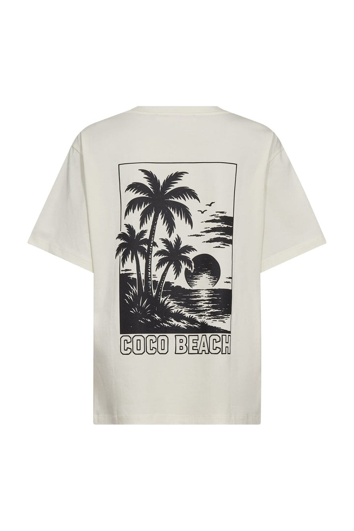 Co´Couture - Coco Beachcc Box Tee 43022 - 5 - Pearl