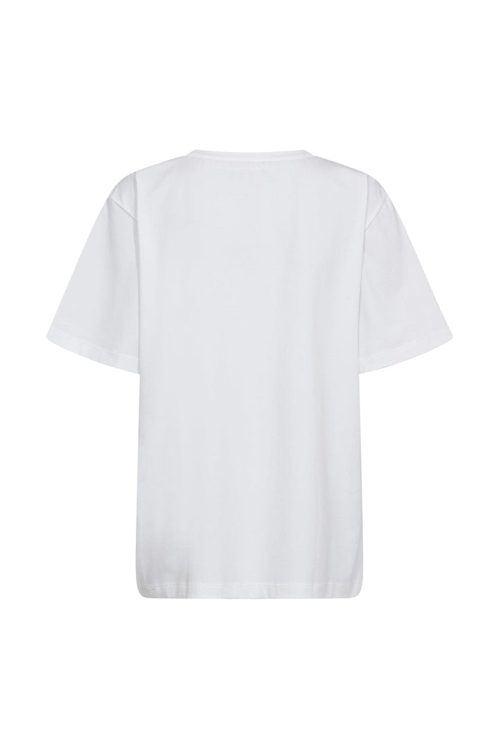 Co´Couture - Cocouturecc Box Tee 43003 - 4000 - White