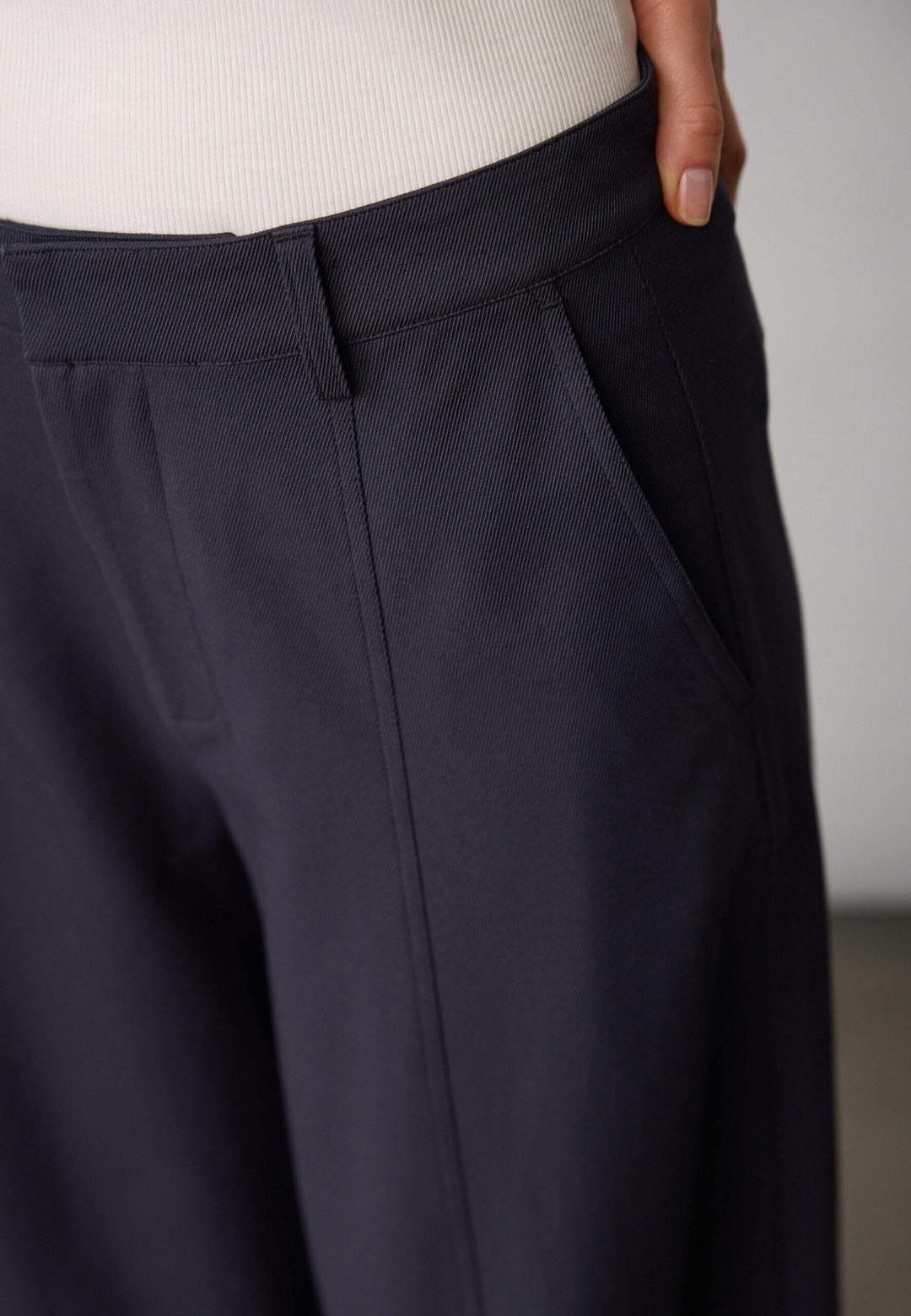 Co´Couture - Demicc Barrel Pant 500221 - 40007 - Navy Bukser 