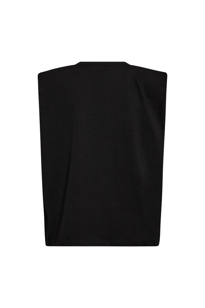 Co´Couture - Eddiecc Tee 43037 - 96 - Black