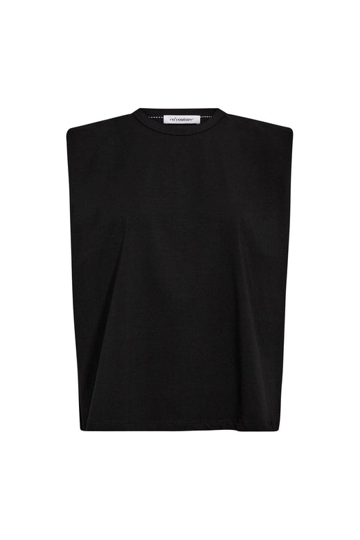 Co´Couture - Eddiecc Tee 43037 - 96 - Black