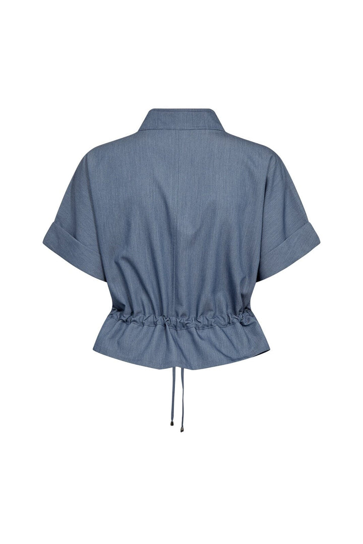 Co´Couture - Ellycc Vest 40061 - 586 - Dusty Blue