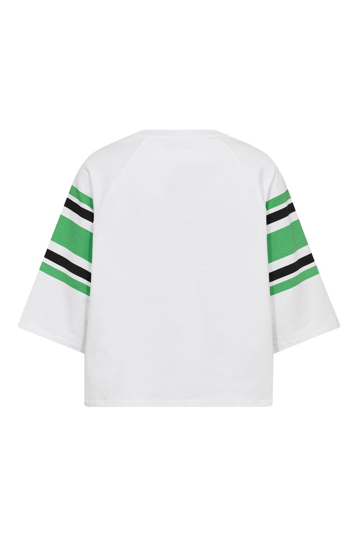 Co´Couture - Elycc 87 Tee Sweat 47012 - 1134 - Off-White Green
