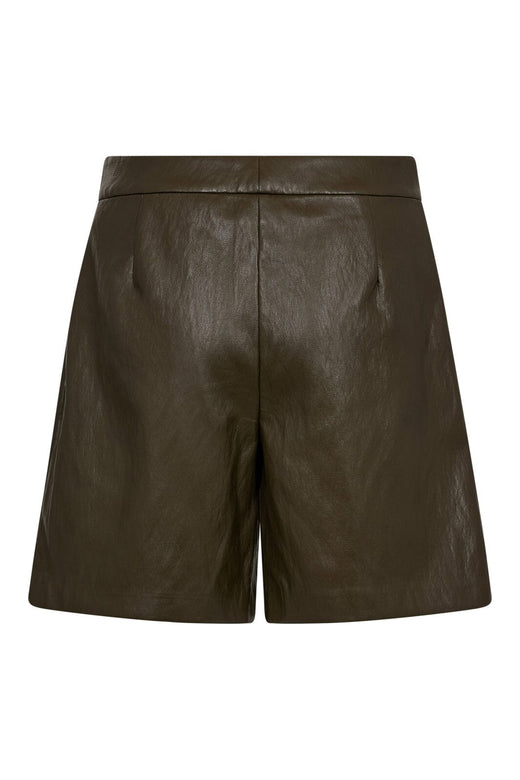 Co´Couture - Gittcc Pleat Shorts 41070 - 7555 - Army