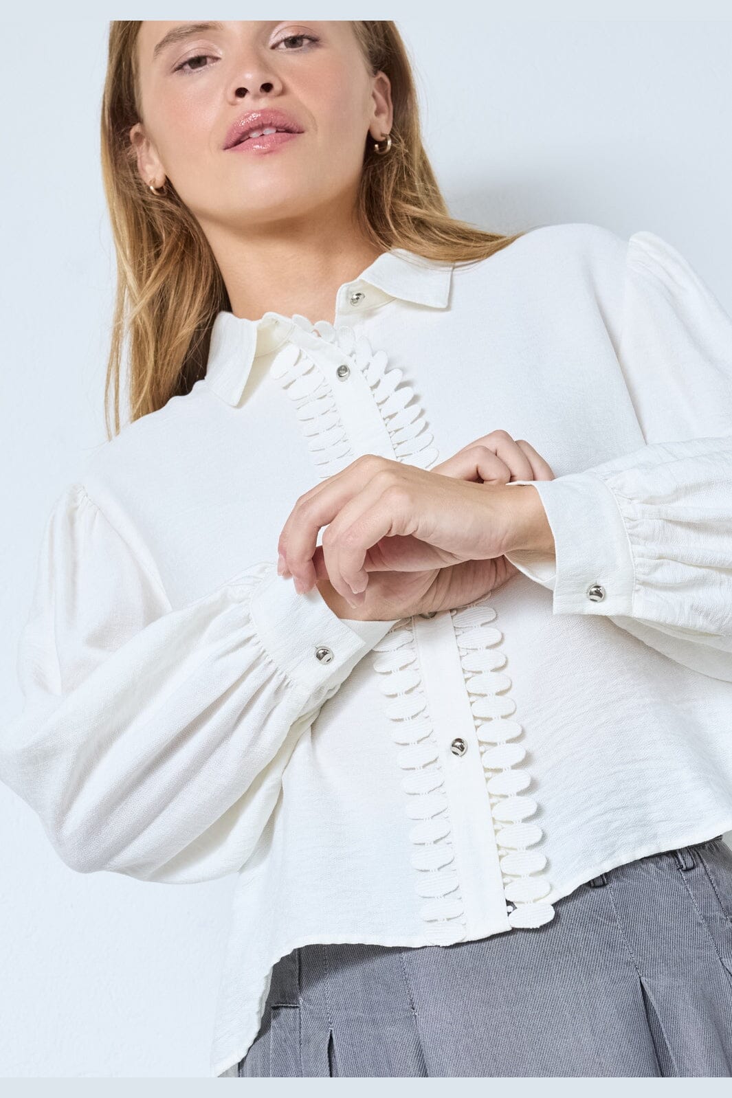 Co´Couture - Gloriacc Shirt 45021 - 11 - Off White