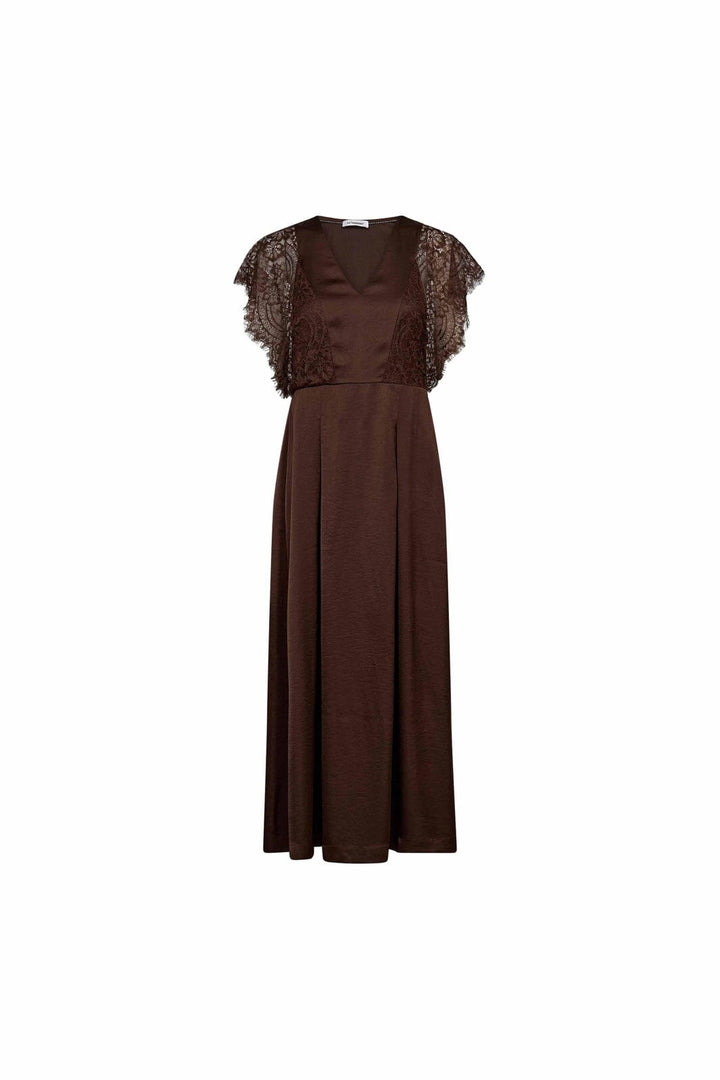 Co´Couture - Iduncc Lace Dress 46125 - 145 - Dark Brown