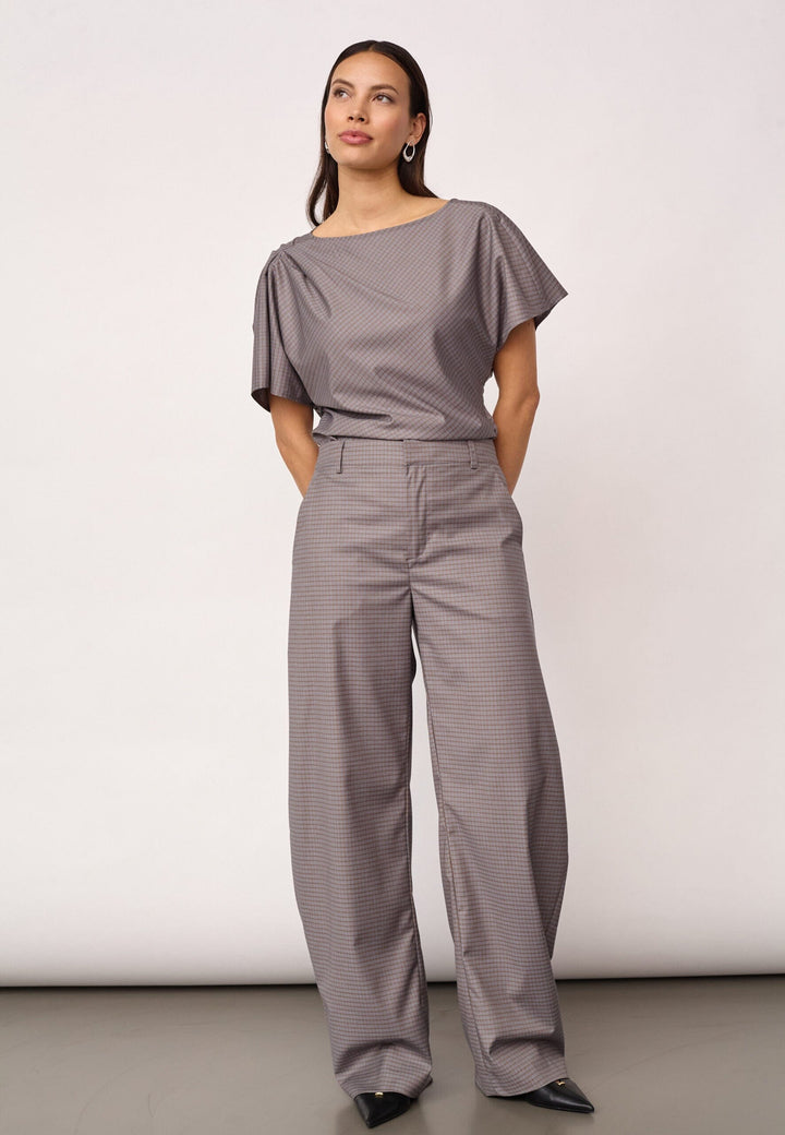 Co´Couture - Jovecc Barrel Pant 500147 - 65004 - Light Grey Bukser 