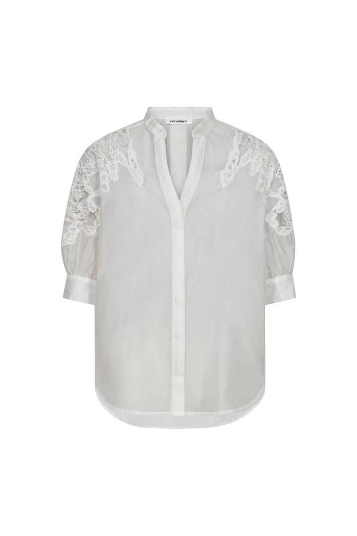 Co´Couture - Kawacc Ss Shirt 45100 - 4000 - White